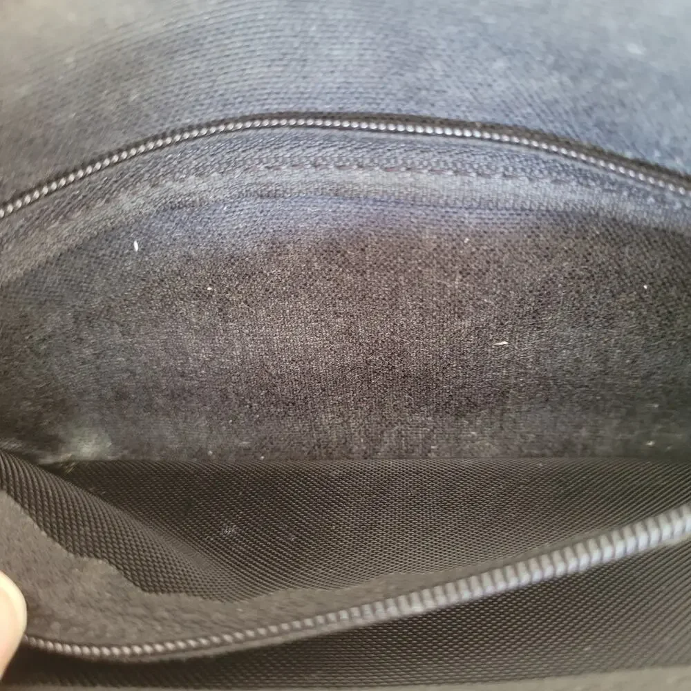 Porter Yoshida & Co Tokyo Unisex‎ Denim Canvas Long Wallet Gray Checkbook Card